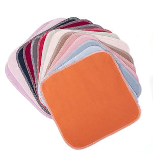 Paño de limpieza orgánico sin papel ecológico para bebé, servilletas de té lavables sin blanquear, toalla reutilizable de cocina sin papel, venta al por mayor - Product Image 3