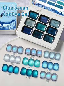 เจลทาเล็บแบบกระปุก 9 สี ยูวีเจลเนื้อแน่น สีสดชัด ติดทนนาน สำหรับตกแต่งเล็บแบบซาลอน - Product Image 1