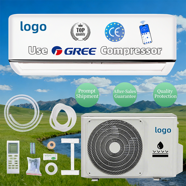 CE Approved Low Noise air Conditioner Inverter Split air Conditioners Ac 9000 12000 18000 24000 BTU for Residential Living Room
