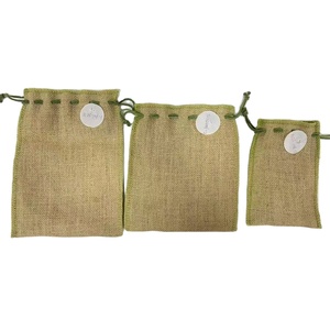 Customizable Linen Cotton Gift <b>Drawstring</b> <b>Bags</b> Available Different Types - Product Image 1
