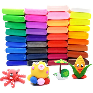 <span class=keywords><strong>IBIZA</strong></span> arcilla polimérica ultraligera plastilina y limo no tóxico suave modelado DIY juguete para niños - Product Image 1