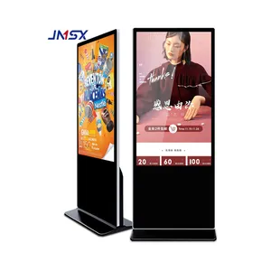 Ecran vertical au sol de haute qualité, 10-65 pouces, affichage vidéo lcd de la publicité, kiosque, lecteur de signalisation numérique