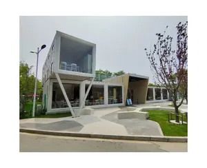レセプションセンターコンテナルームプレハブホームプレハブハウスモジュラービルディングビジネスADUアート & デザイン構造化プロジェクト