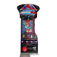 Machine d'arcade de boxe et de kick à détection de mouvement en acier inoxydable, machine d'entraînement au punch, version à monnayeur pour centre de jeux anglais, version cadeau