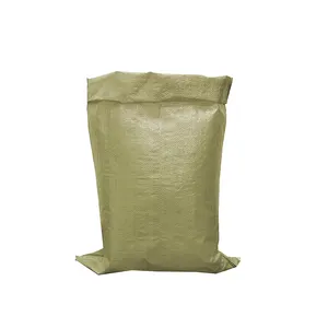 제조 업체 사용자 정의 색상 재활용 저렴한 가격 짠 pp 폴리 프로필렌 쓰레기 모래 가방 50kg 100kg 10kg