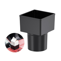 Porte-gobelet de voiture carré personnalisable Installation facile pour contenir des bouteilles de cartons de lait Grand logo d'accessoires d'intérieur de voiture Parfait