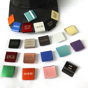 Màu sắc khác nhau trống cap Brim Clips <span class=keywords><strong>hat</strong></span> pins Money clip cho khắc laser tùy biến - Product Image 2