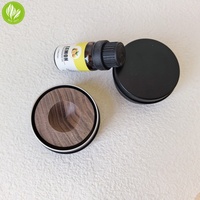 Diffuseur de parfum passif en bois de hêtre naturel et noyer Diffuseur de parfum en étain