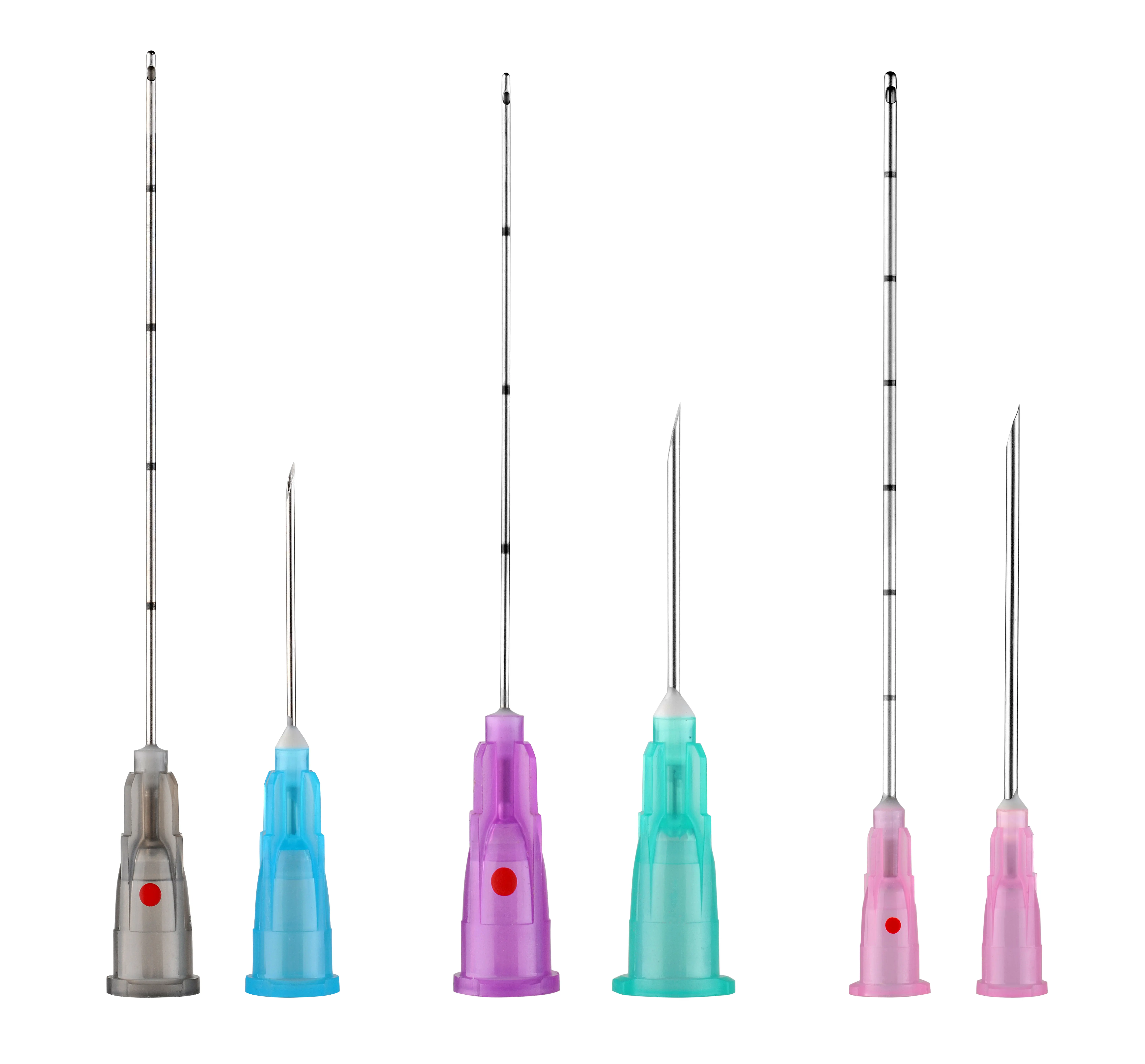 16G-30G Blunt tip needle micro cannula with hypodermic needle for beauty with CE ISO 510K certificate