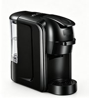 Machine à café à capsules 3-en-1 pour la maison, pression 19 bars, compatible avec les capsules NES DG, café en poudre, réservoir d'eau de 0,6 L, arrêt automatique