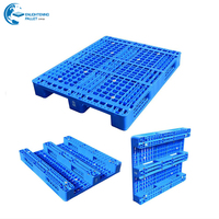 헤비듀티 1500x1500x150mm HDPE 유로 플라스틱 팔레트 단면 4방향 출입형 (선반, 물류 및 운송용)