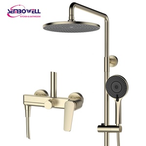 Système <span class=keywords><strong>de</strong></span> Douche et Robinetterie <span class=keywords><strong>de</strong></span> Plafond Haute Pression à 5 Fonctions pour <span class=keywords><strong>Salle</strong></span> <span class=keywords><strong>de</strong></span> <span class=keywords><strong>Bain</strong></span>, Qualité Supérieure - Product Image 1