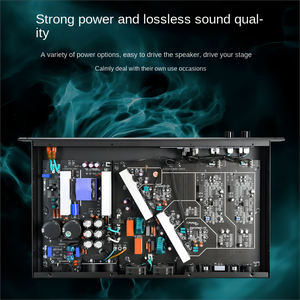 Ds8200 Chất Lượng Cao 4 Kênh 1U Âm Thanh Kỹ Thuật Số Khuếch Đại Công Suất Công Suất Cao Công Suất Tinh Khiết - Product Image 3