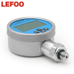 Lefoo Batterij Aangedreven Draagbare Lcd Digitale Display Lucht Vacuüm Pressure Meter Gauge Met Licht