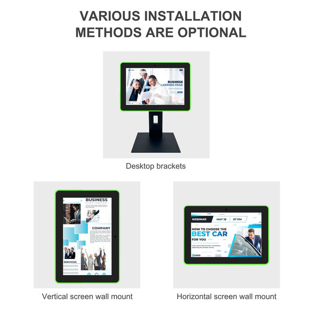 OEM Wall Mounted Android Tablet Pc 10 Pulgadas Touch Screen Android 14 8 Inch Tablet PC With LED Light