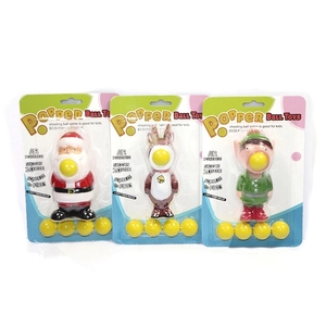<span class=keywords><strong>Vente</strong></span> flash : Ensemble de lanceurs de balles en EVA en forme de Père Noël animal, jouets lanceurs de balles en vinyle pour Noël, Saint-Valentin, fête, cadeau pour enfants - Product Image 5