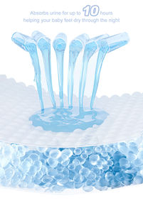 Couches-culottes jetables pour bébé, douces, respirantes, sans activants, avec protection anti-fuites imprimée et adhésive, type <span class=keywords><strong>pull</strong></span>-up - Product Image 6