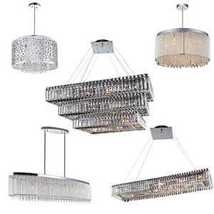 Lampes Suspendues Modernes Branche de Luxe K9 <span class=keywords><strong>Lustre</strong></span> en Cristal de Luxe Décoration Goutte Lumière pour Salon - Product Image 1