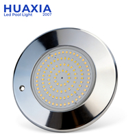 Lumière de piscine en acier inoxydable 316 ultra-mince AC12V Dia 160mm IP68 Remplacement pour Pentair IntelliBrite 5G 6 pouces LED