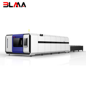 Machine de découpe laser intelligente avec table d'échange, prix compétitif, production automatisée, découpeuse laser à fibre - Product Image 1