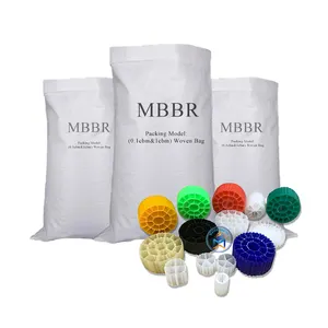 Meios filtrantes para tratamento de água MBBR Bio Filter K3 MBBR Media for Indoor Piscicultura System