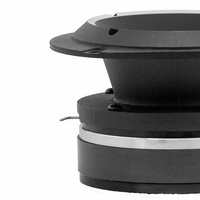 Speaker Tweeter Horn untuk Mobil dengan Diafragma Titanium, Voice Coil 44.4mm, dan Sistem Audio Aluminium