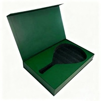Boîtes cadeaux magnétiques en carton rigide de haute qualité pour raquettes de tennis et de padel, avec insert en mousse et poignée