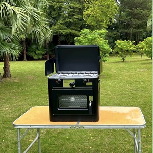 Estufa Portátil <span class=keywords><strong>de</strong></span> Doble Quemador Automática <span class=keywords><strong>de</strong></span> Propano y <span class=keywords><strong>Butano</strong></span> <span class=keywords><strong>con</strong></span> <span class=keywords><strong>Horno</strong></span>, Certificada en Calidad, para Acampar al Aire Libre - Product Image 5