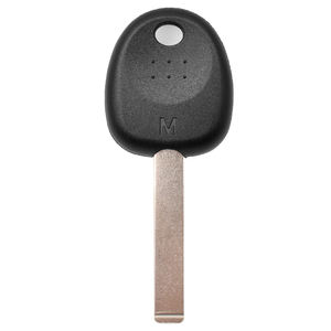 Coque de clé transpondeur sans fente pour lame de clé, étui de protection pour clé de voiture, porte-clé - Product Image 2