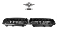 Rejilla Delantera de Fibra de Carbono Seca para BMW, Kits de Tuning para BMW X5 X6, Rejilla de Carrocería para BMW F15 F16 2015-2019