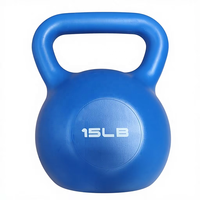 Kettlebells en ciment coloré pour la musculation à domicile, l'entraînement de fitness et le renforcement musculaire
