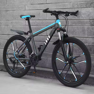 Bicicleta de Montaña con Cuadro de Acero, <span class=keywords><strong>MTB</strong></span> de 26 Pulgadas, con Frenos de Disco Disponibles, Bicicleta Todoterreno para Deportes al Aire Libre, Diseño Ergonómico y Cómodo - Product Image 2
