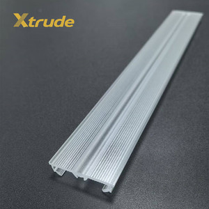 High Quality Linda Extruded Linear LED <strong>Lens</strong> 40mm <strong>Aspheric</strong> Acrylic/PMMA Extrusion <strong>Lens</strong> 60 90 ASYM Double Asymmetrical Beam - Product Image 1