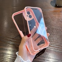 Coque transparente intégrale 360 pour iPhone 15 14 13 12 11 Pro Max Plus, protection antichoc