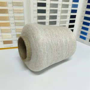 Máquina de teñir de hilo hilado con núcleo de tejer antiestático PBT Hilo de camiseta de lana mezclada de poliéster