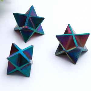 Colgante de Labradorita con Forma de Estrella de Siete Chakras, Piedra Natural Azul, Cabujón Hecho a Mano de 15-20 mm, Precio de Fábrica, para Coleccionistas de Arte - Product Image 5