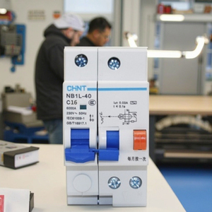 Interruptor de Fuga de Corriente NB1L-40H Mini AC Tipo C 1P+N 6A 10A 16A 20A 25A 32A 40A 30mA 100mA 300mA - Product Image 6