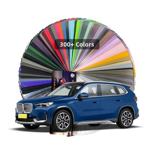 Glossy <strong>Fluorescent</strong> Pink <strong>Color</strong> TPU PPF Film Car <strong>Vinyl</strong> Wrap Full Body Trendy Design - Product Image 1