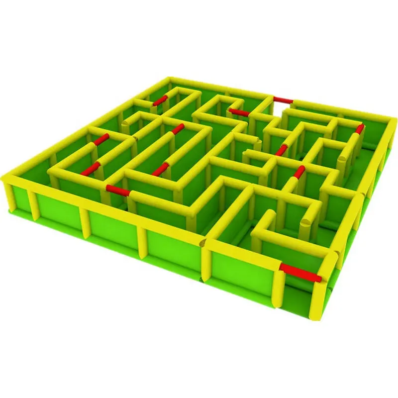 インフレータブルファンハウススポーツゲーム迷路ファンタスティックインフレータブル迷路無料3Dデザイン