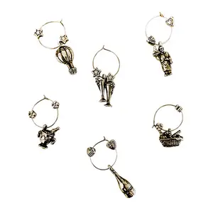 Good Quality Decorative Wine Glass Decoration Wine Glass Charms Set For All Wine Charms