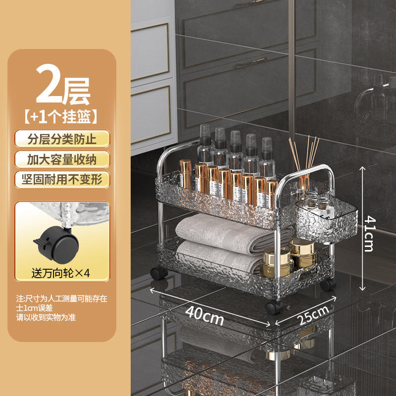 อาคารสองชั้นพร้อมตะกร้าแขวน [มีล้อ]