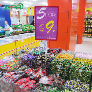 แท่นโชว์โปสเตอร์แนวตั้งแบบพกพาปรับได้ทำจากอะลูมิเนียม A4แท่นวางแบบเพรียวบางน้ำหนักเบา - Product Image 6