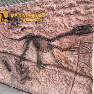 Esqueleto fósil dinosaurio Velociraptor realista My Dino Mundo Jurásico de los años 2000 - Product Image 1