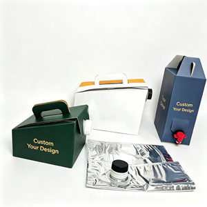 Dispensador de Café para Llevar de 96 oz Personalizado, Bolsa de Papel de Aluminio Resistente a Altas Temperaturas, Contenedores de Cartón Corrugado para Llevar - Product Image 3