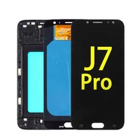 Top vente haute résolution lcd écran tactile remplacement téléphone portable lcds pour l'exportation pour Samsung j7 2017/j7 pro/j730 écran LCD