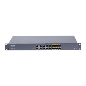 HiOSO HA7308G-JT GPON OLT อุปกรณ์ไฟเบอร์ออปติก 8 พอร์ต แบบติดตั้งบนแร็ค 1U รองรับไฟ AC100-240V พร้อมตัวเลือกการจัดการที่หลากหลาย - Product Image 1