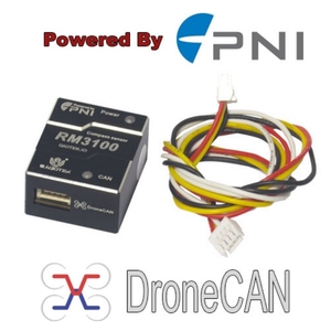 2023 New QioTek RM3100 Magnetic Field Sensor of CAN Module for RC Airplane Multicopter Motor Components - Product Image 2