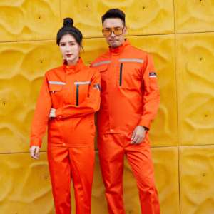 Conjunto de ropa de trabajo Unisex de construcción personalizada australiana, ropa de taller general transpirable para hombres y mujeres - Product Image 1