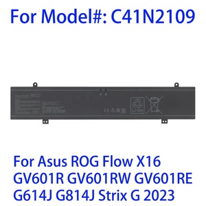 Batería del ordenador portátil C41N2109 para <span class=keywords><strong>ASUS</strong></span> <span class=keywords><strong>ROG</strong></span> Flow X16 GV601R GV601RW GV601RE G614J G814J <span class=keywords><strong>Strix</strong></span> G <span class=keywords><strong>2023</strong></span> 15,52 V 90WH - Product Image 2