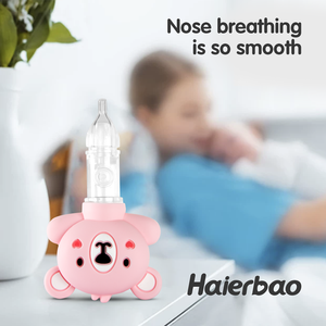 ร้อนขายส่งใหม่น่ารักซิลิโคนนุ่มเครื่องช่วยหายใจจมูกสําหรับเด็กด้วยตนเองล้างจมูกสําหรับ<span class=keywords><strong>ทารก</strong></span> - Product Image 6